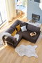 Atelier Del Sofa Kanyon Sofá-Cama Esquinero Marrón